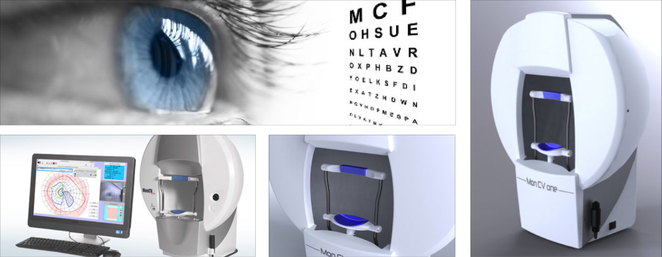 Metrovision, Instrument d'analyse du champ visuel - Axena Design Univers médical