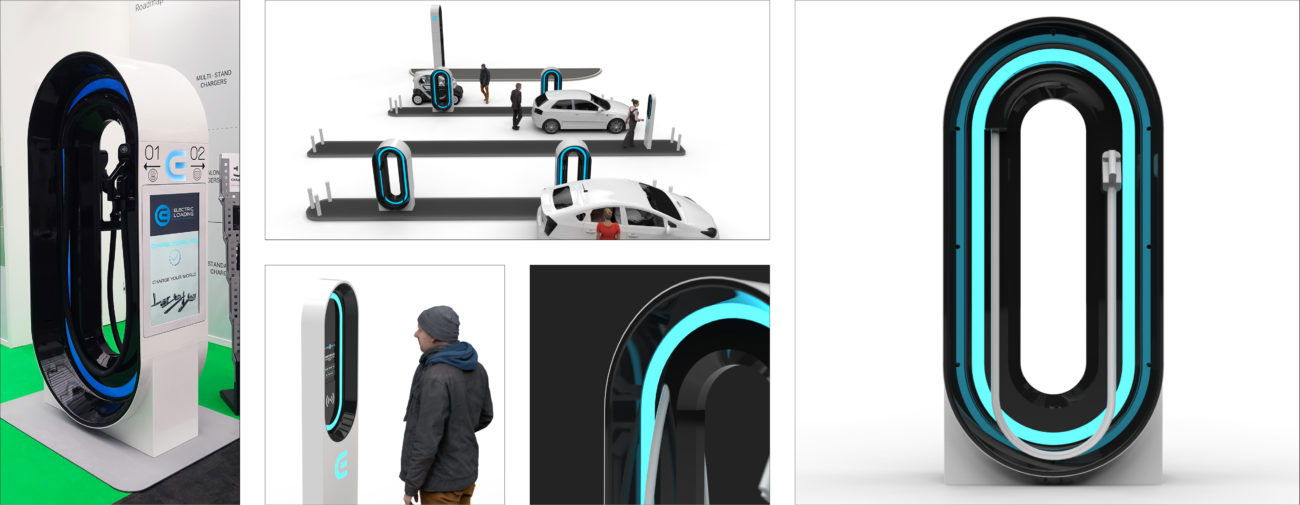 Electric Loading, Système de recharge ultra-rapide pour véhicules électriques - Axena Design Produits grand public