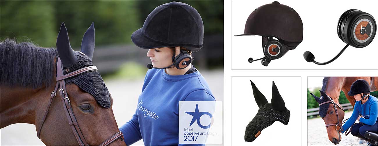 Horsecom, Casque audio connecté, Axena Design Objets connectés