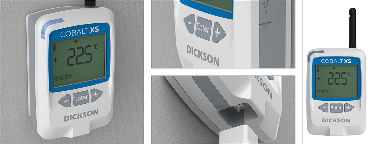 DICKSON EUROPE - OCEASOFT . Enregistreur de température connecté COBALT XS, Design Axena