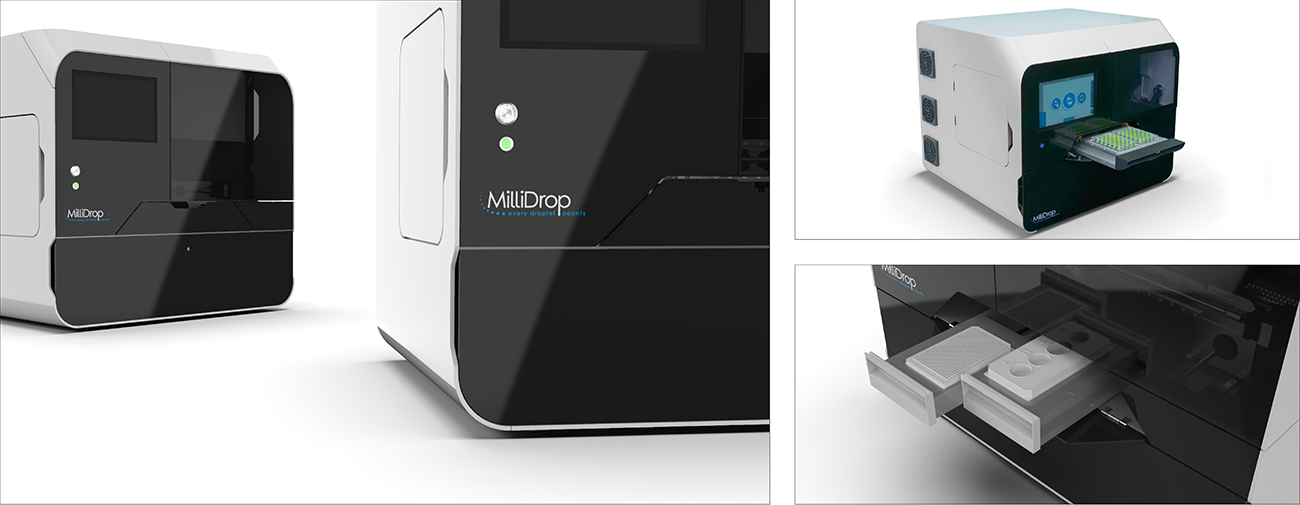 MILLIDROP Analyseur AzurEvolution 2e génération, Design Axena