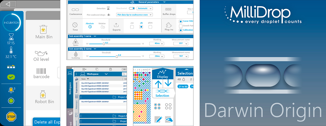 MILLIDROP Analyseur AzurEvolution 2e génération, Design Axena