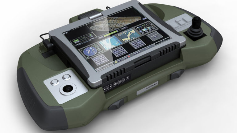 Atermes, Station d'accueil, Console de pilotage de drone ou système de surveillance, Ordinateur durci - Axena Design