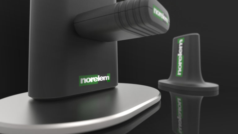 Norelem, Capteur de mesure sans fil, antenne et station d’accueil - Axena Design Objets connectés et produits professionnels