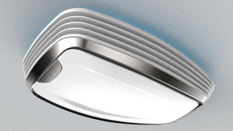 Valeo, Purificateurs d’air connectés pour habitacle automobile et pistes créatives IHM - Axena Design Objets connectés et design digital