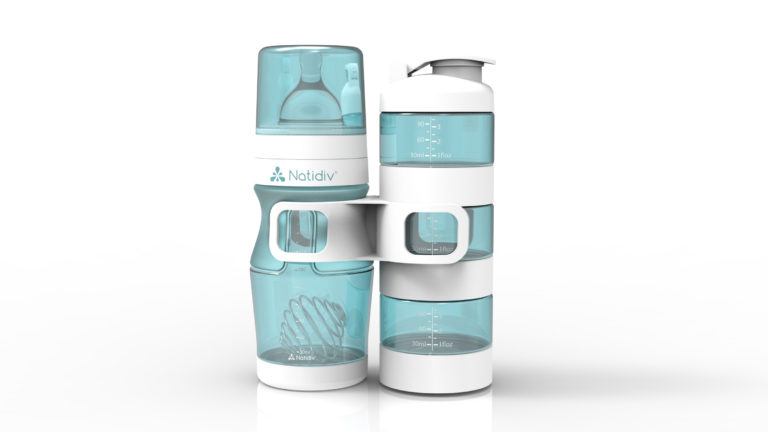 Natidiv, Le biberon nouvelle génération - Axena Design Produits grand public