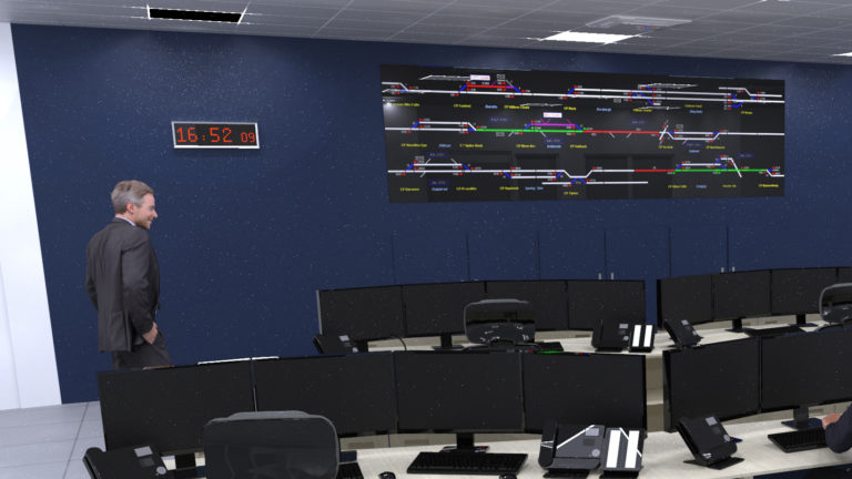Thalès, Ergonomie et aménagement du Poste de Contrôle du métro de Hanoï au Vietnam - Axena Design