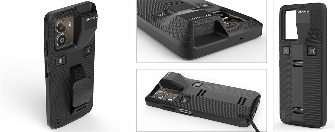 COPPERNIC, Smart Cases pour Terminal Fusion Business Edition d’HMD, Axena Design.