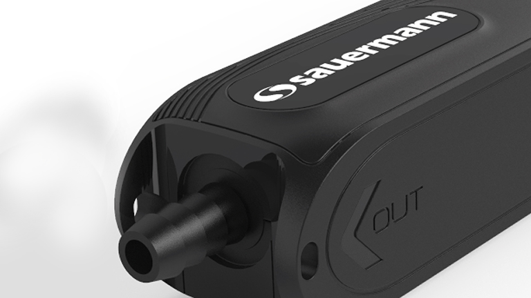 SAUERMANN. Mini pompe de relevage, Design Axena