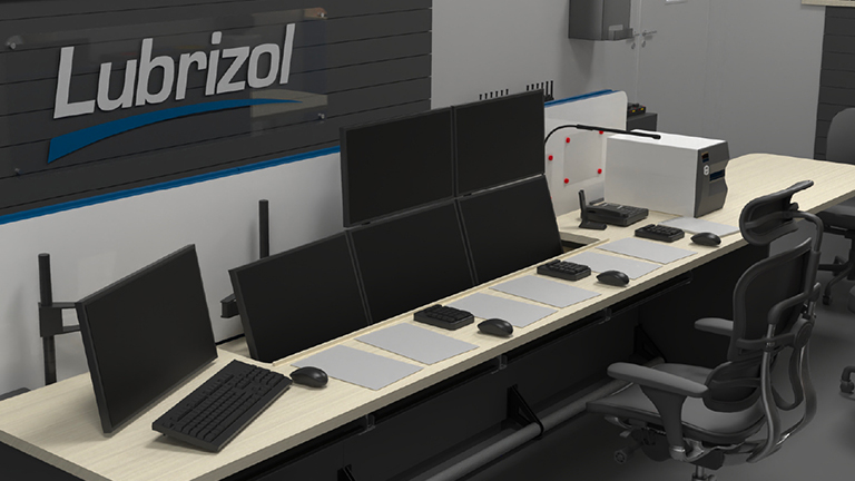 ARTELIA. Ergonomie et Aménagement des Salles de Contrôle du Site LUBRIZOL, Design Axena