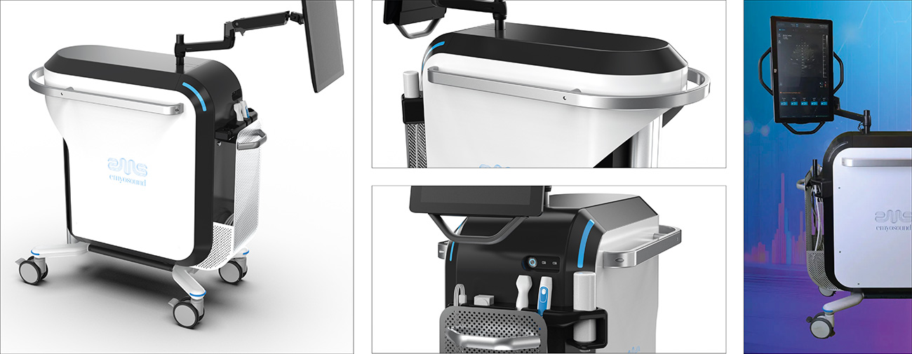 EMYOSOUND, Dispositif médical de diagnostic d’insuffisance cardiaque. Design Axena